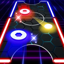 Icône de Air Hockey Glow HD Ultimate 2D